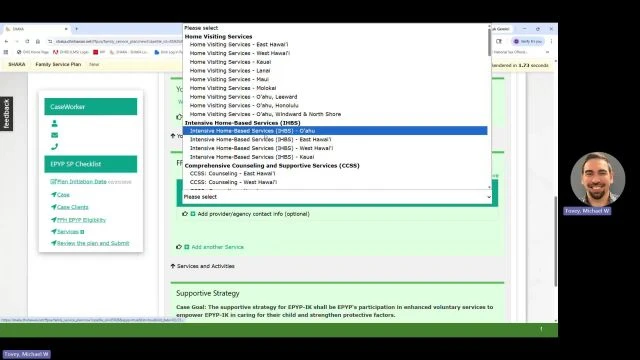 IK EPYP Support Plan Training Video